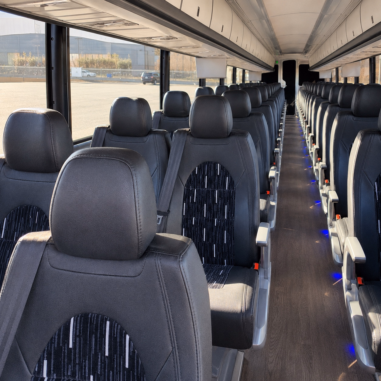 carson charter bus interior gallery