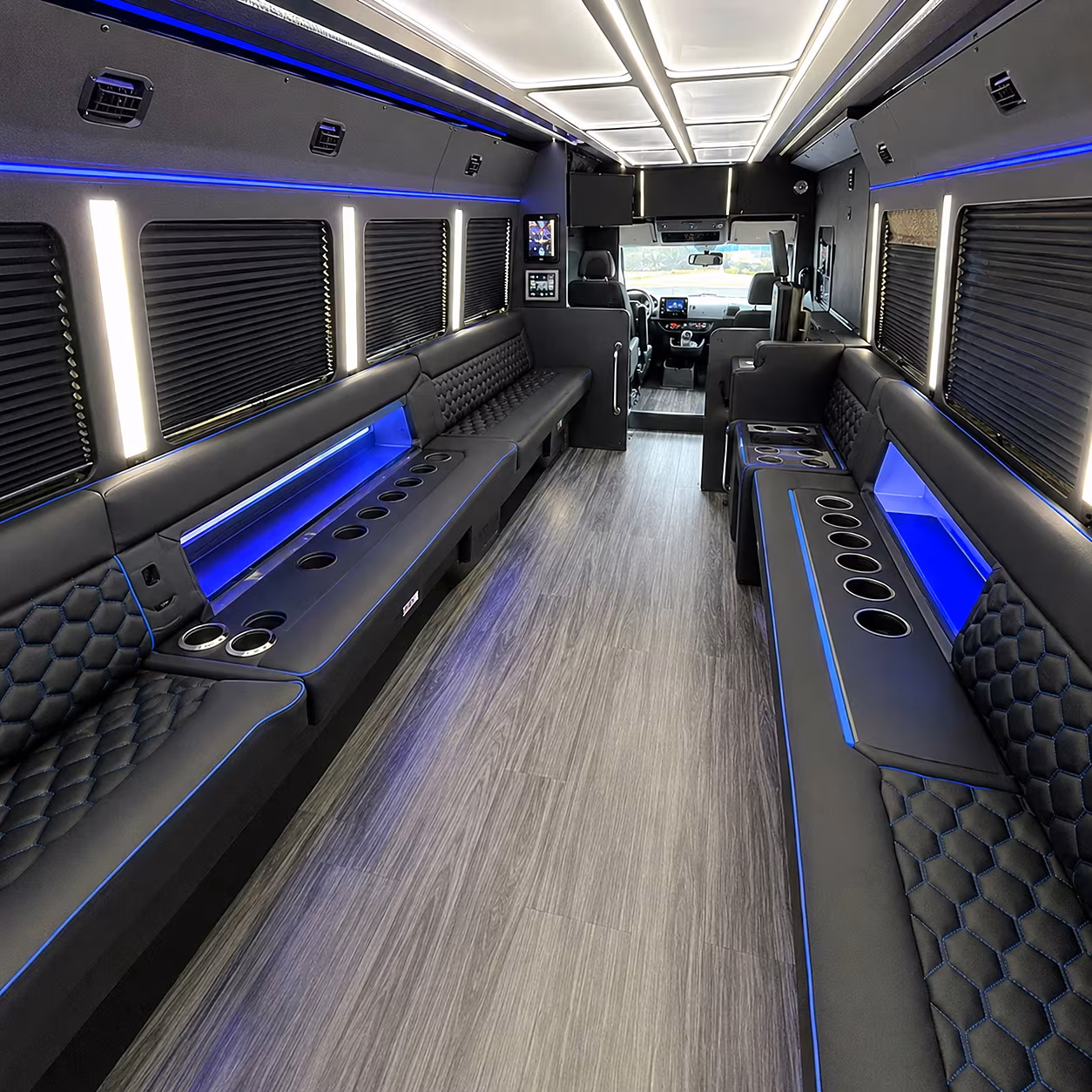 hawthorne party bus rentals inside