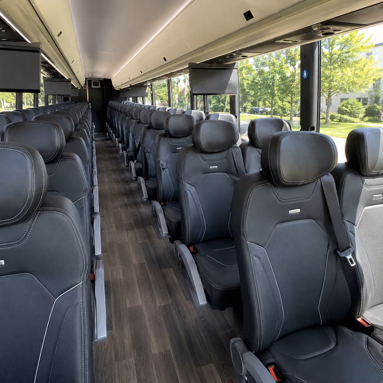hawthorne sporting event transportation onboard seating