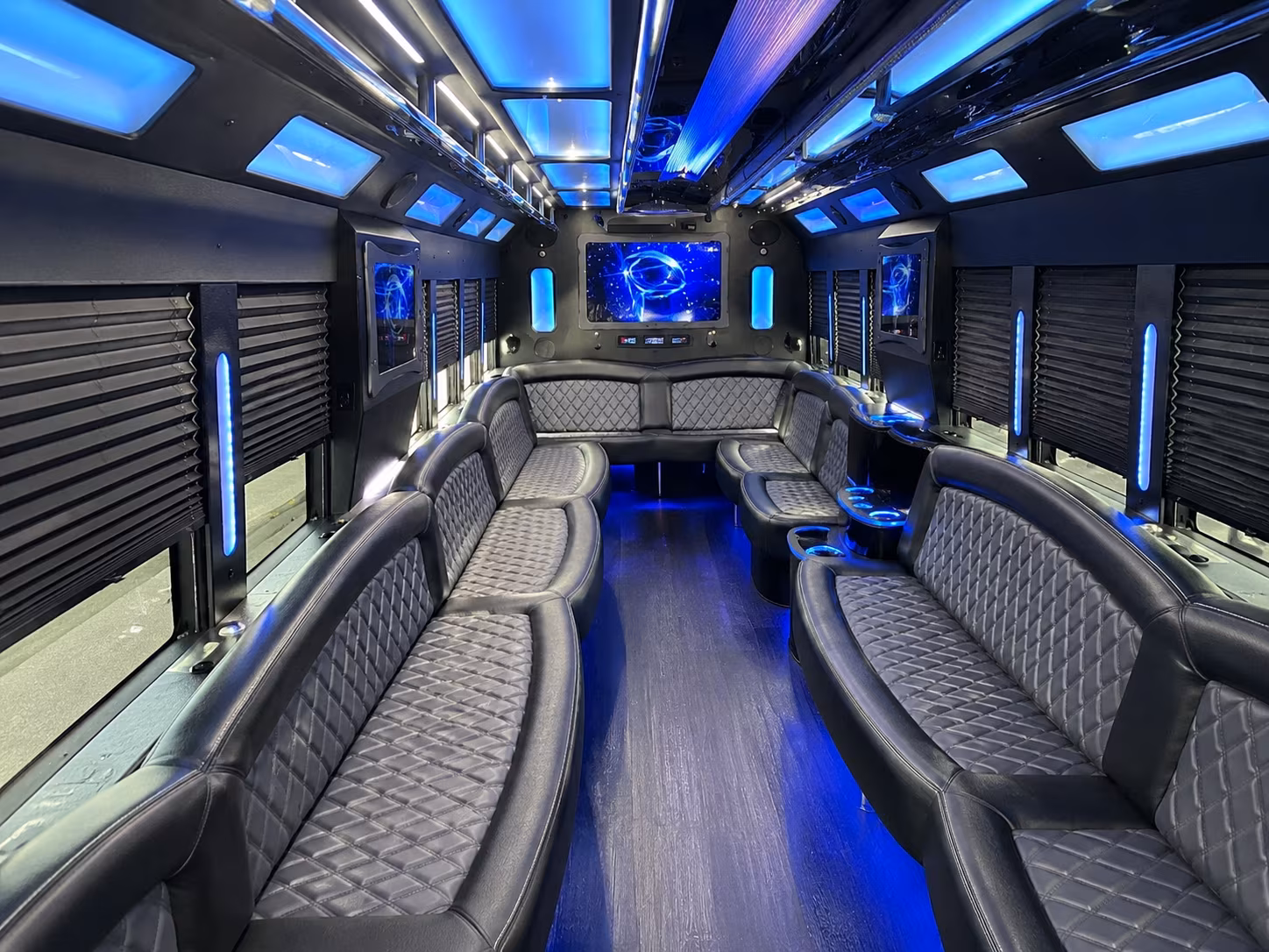 holiday party bus rental