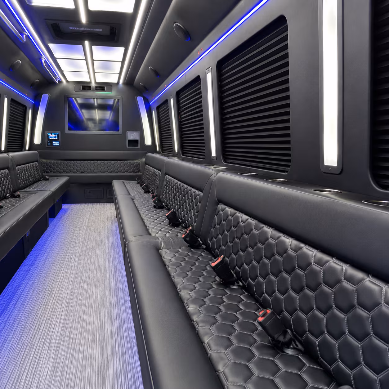 party buses for hawthorne high school and leuzinger high school prom